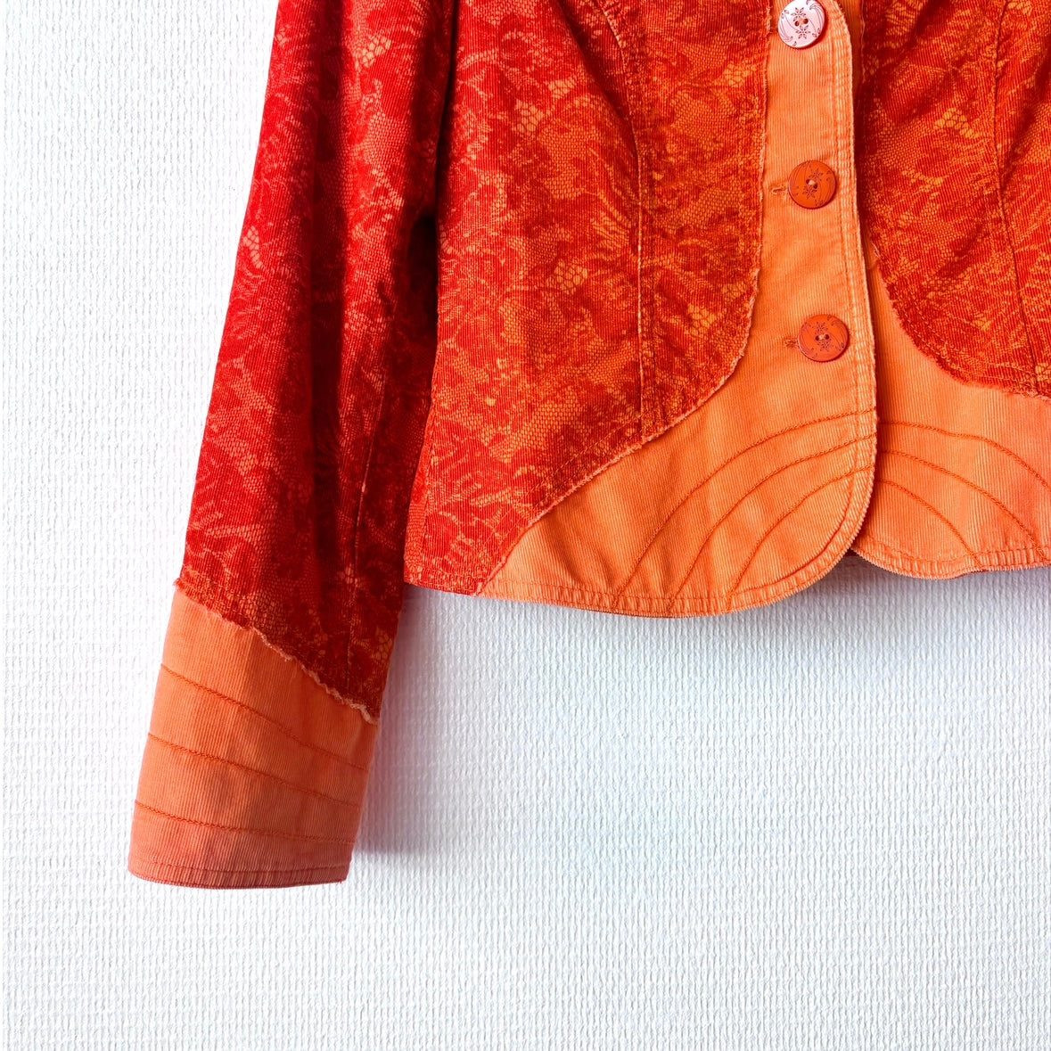 Orange Flower Retro Set