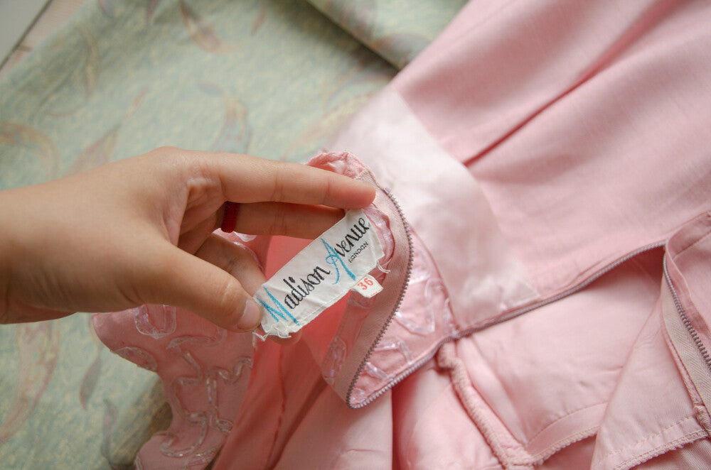 Pink vintage gala dress