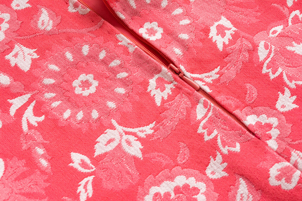 Amazing pink retro dress L/M