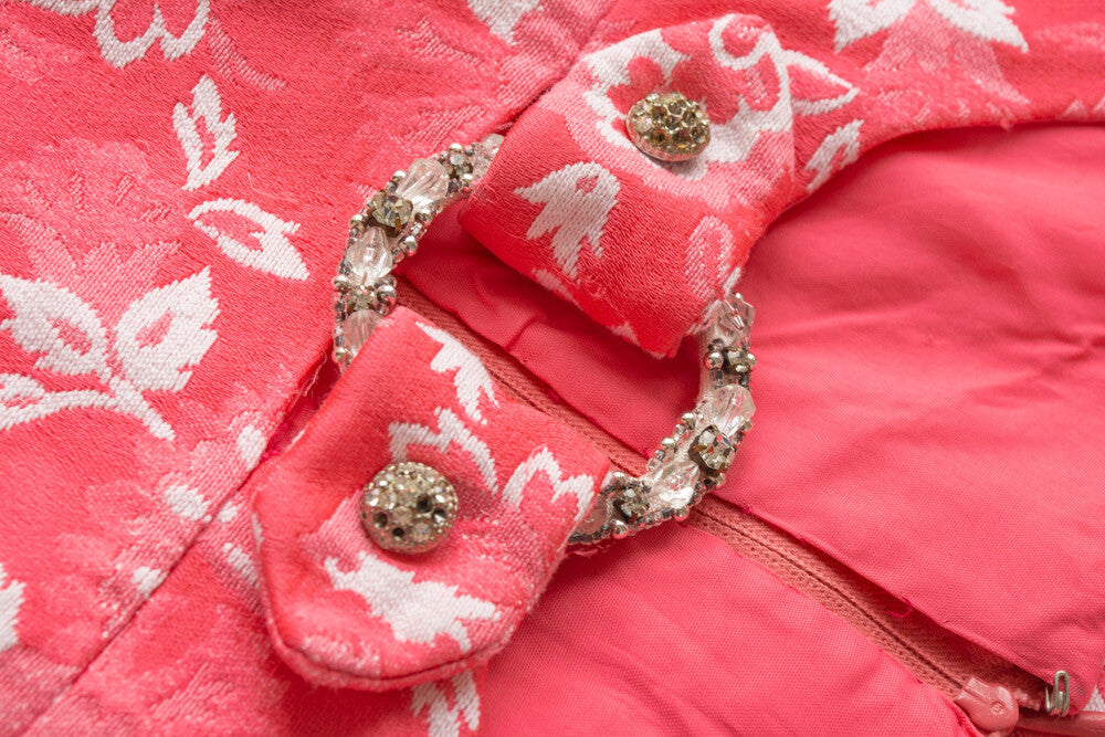 Amazing pink retro dress L/M
