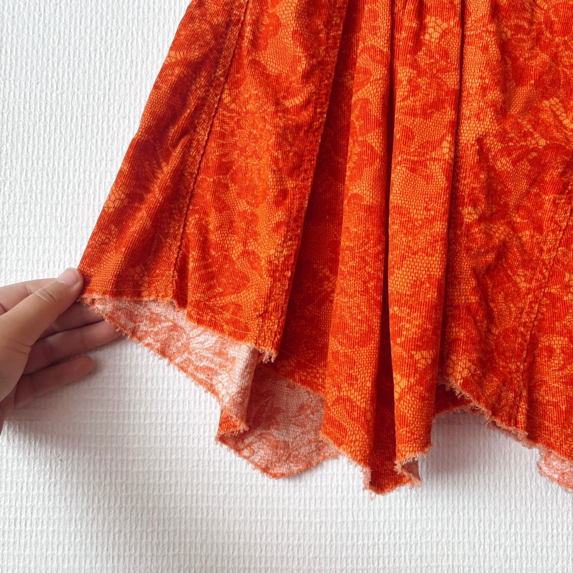 Orange Flower Retro Set