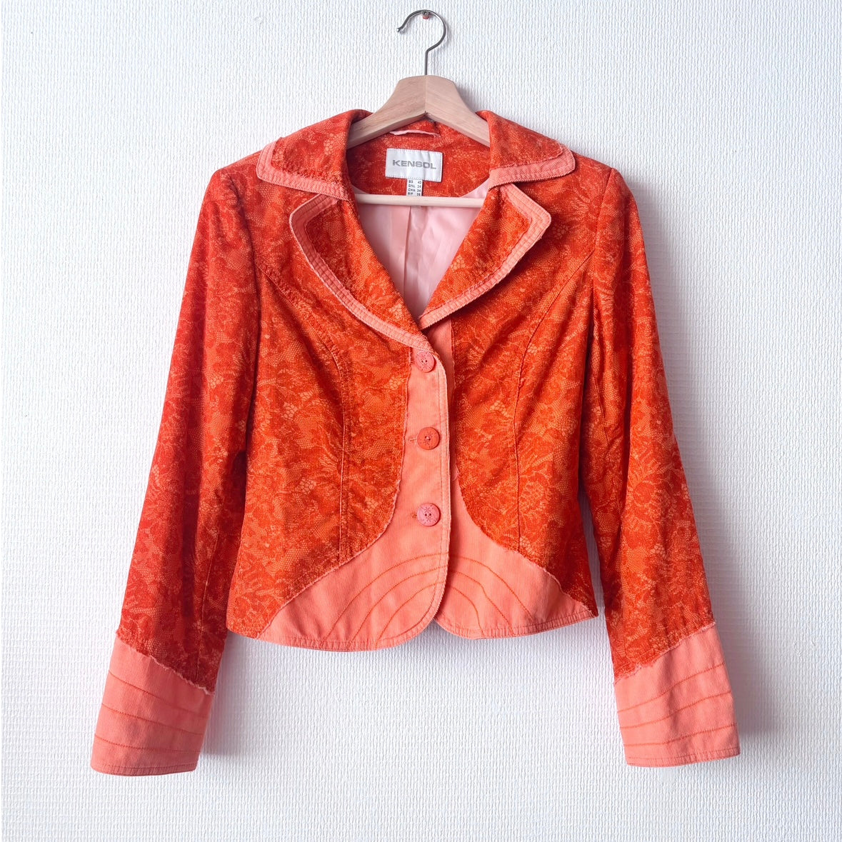 Orange Flower Retro Set