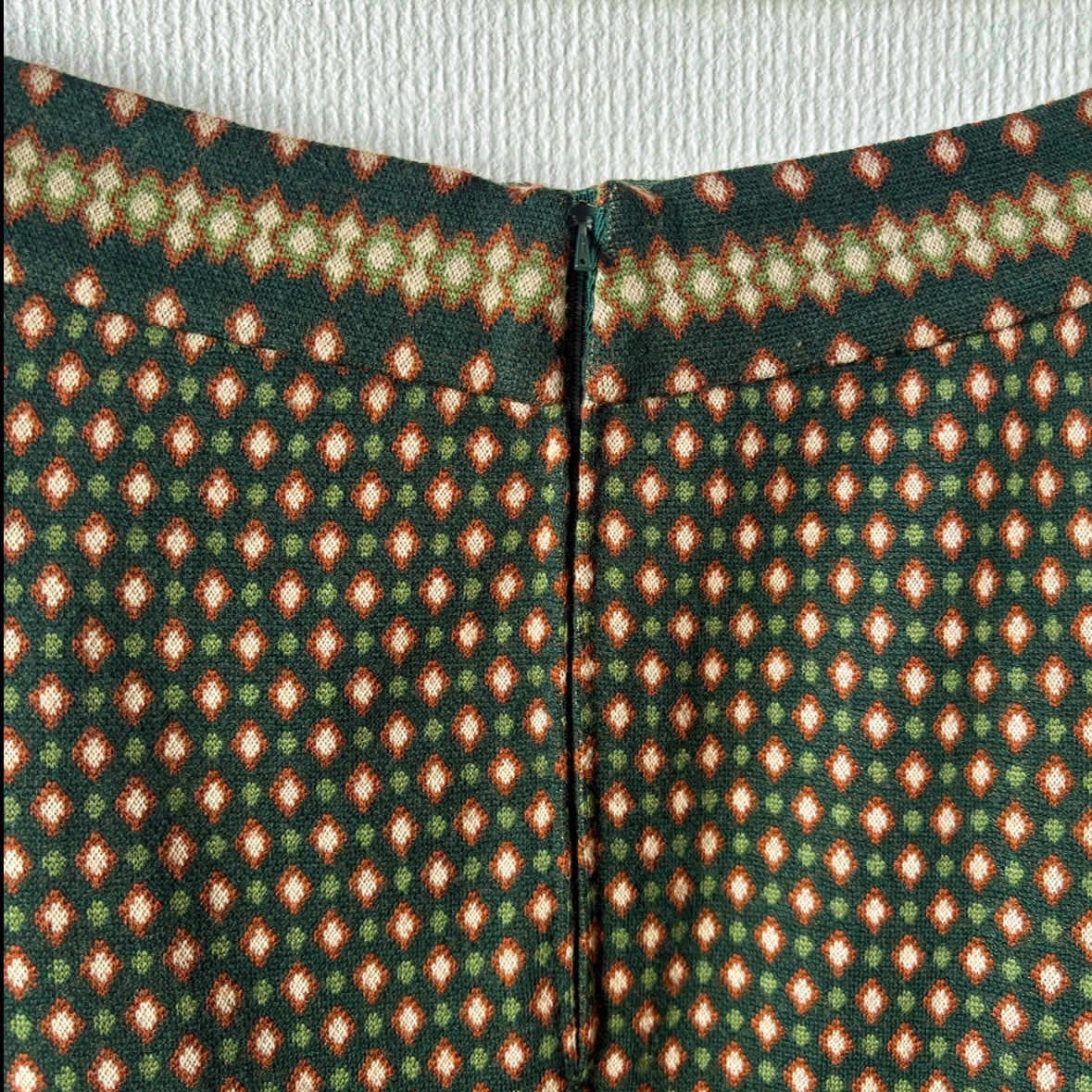 Vintage 70s Wool Maxi Skirt