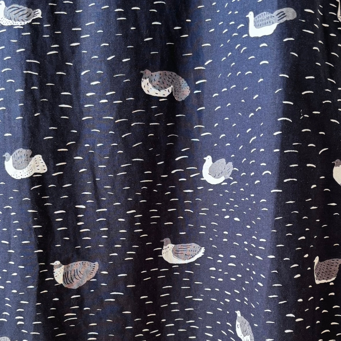 1977 Vintage Marimekko Bird Print Dress