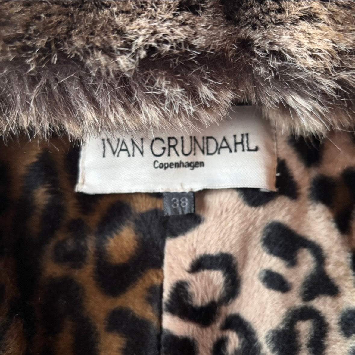 Ivan Grundahl Reversible Leopard Coat