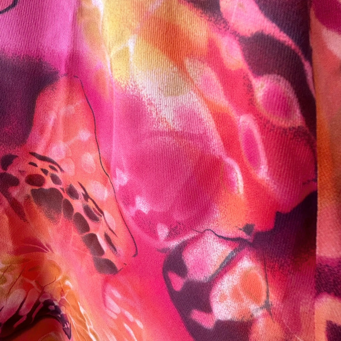 Escada Silk Butterfly Skirt