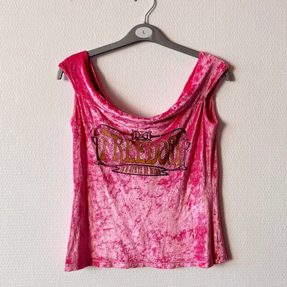 Vintage Dolce & Gabbana Velvet Top L