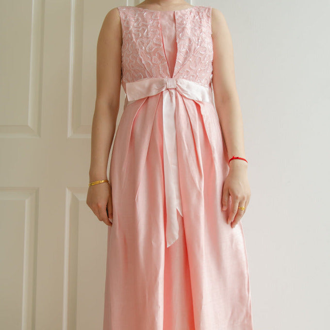 Pink vintage gala dress