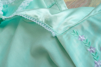 Mint green robe M/L