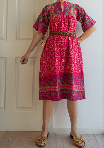 Indian cotton dress S/M