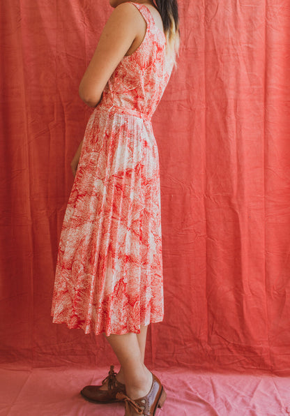 Retro summer dress L