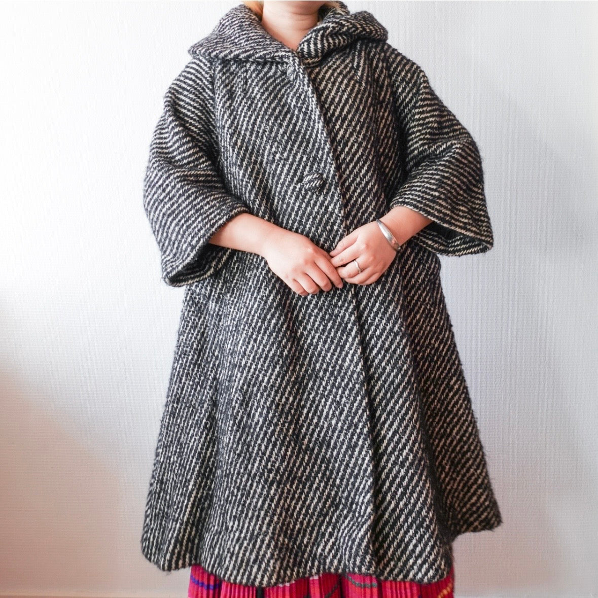 Vintage Lilli Ann Paris Wool Swing Coat