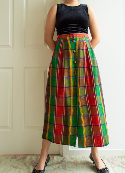 Color block skirt L