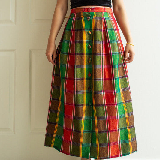 Color block skirt L