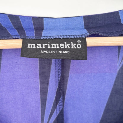 Vintage Marimekko Geometric Cotton Dress M/L