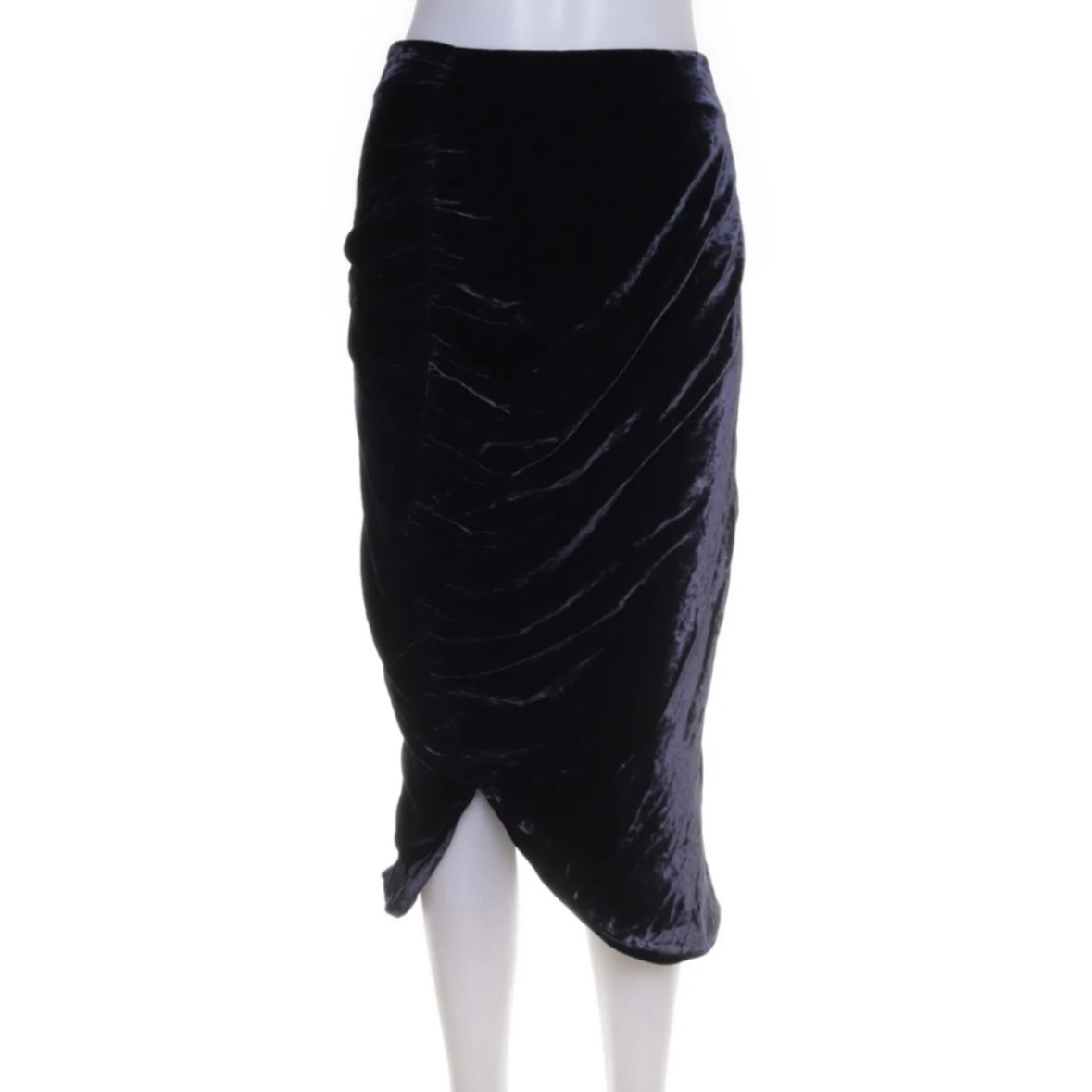Vivetta Black Velour Skirt M/L