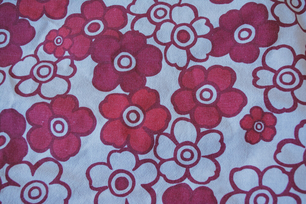 Remade Elisa red flower M/L