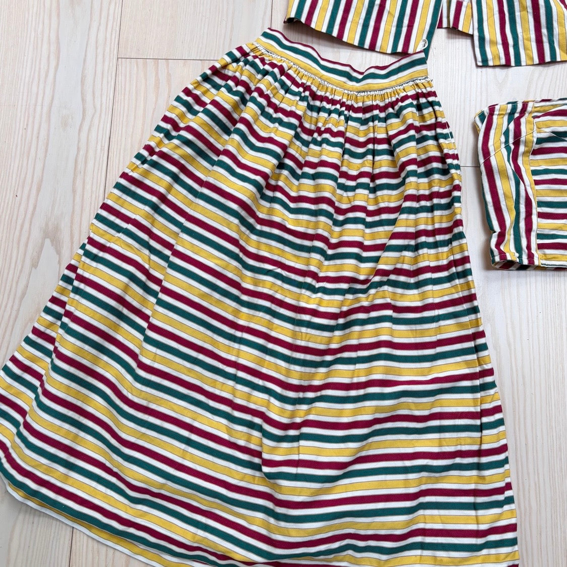 Handmade Striped Three-Piece Set XXS
