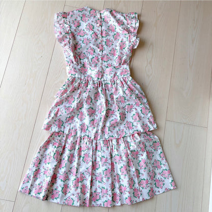 Vintage Floral Cotton Two-Piece Set