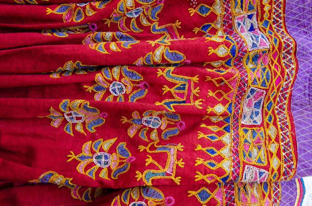 Indian embroidery antique skirt XS/S