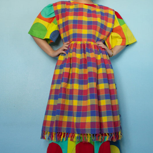 Redesign Alice apron dress check