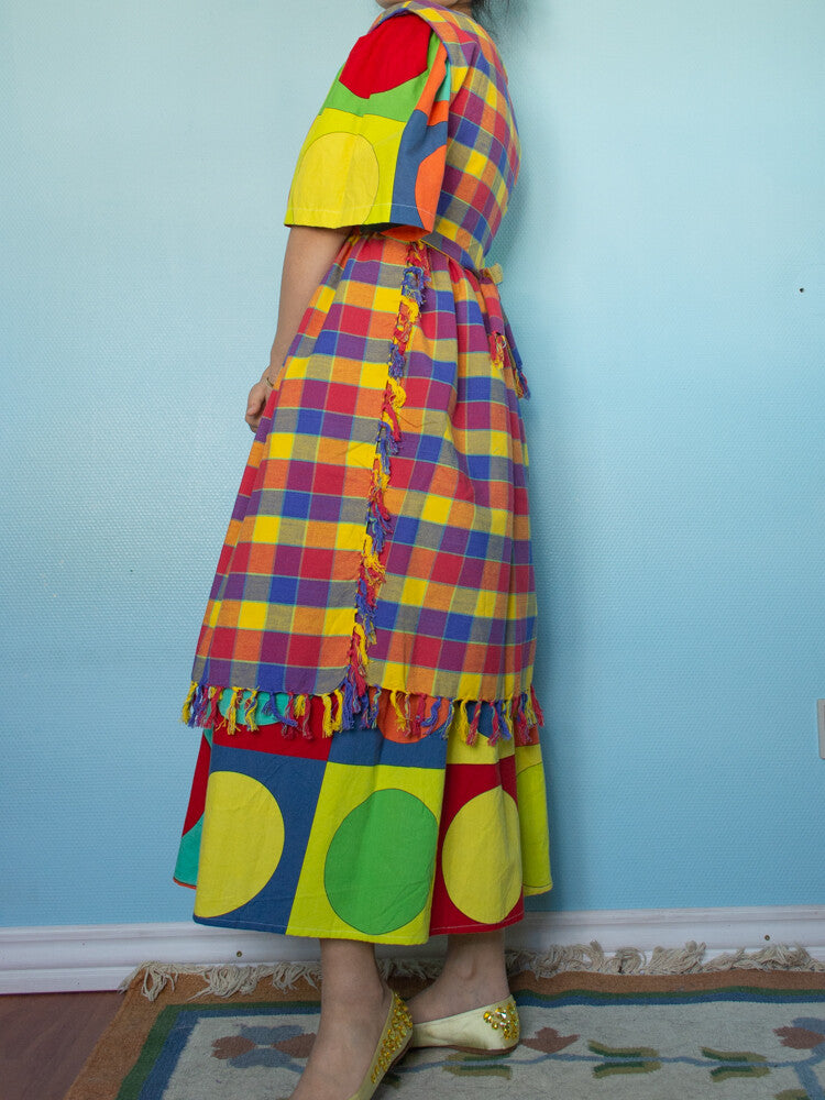 Redesign Alice apron dress check