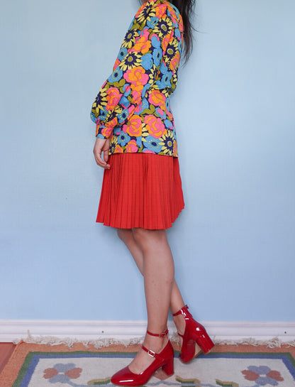 Retro 70s blouse S