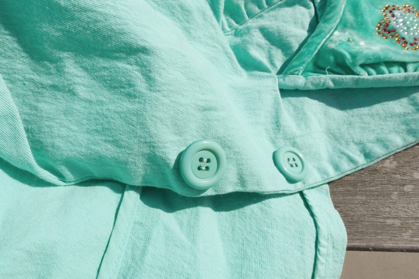 Pastel green special blazer