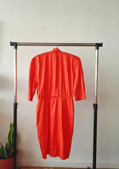 Thierry Mugler orange/red dress M/L