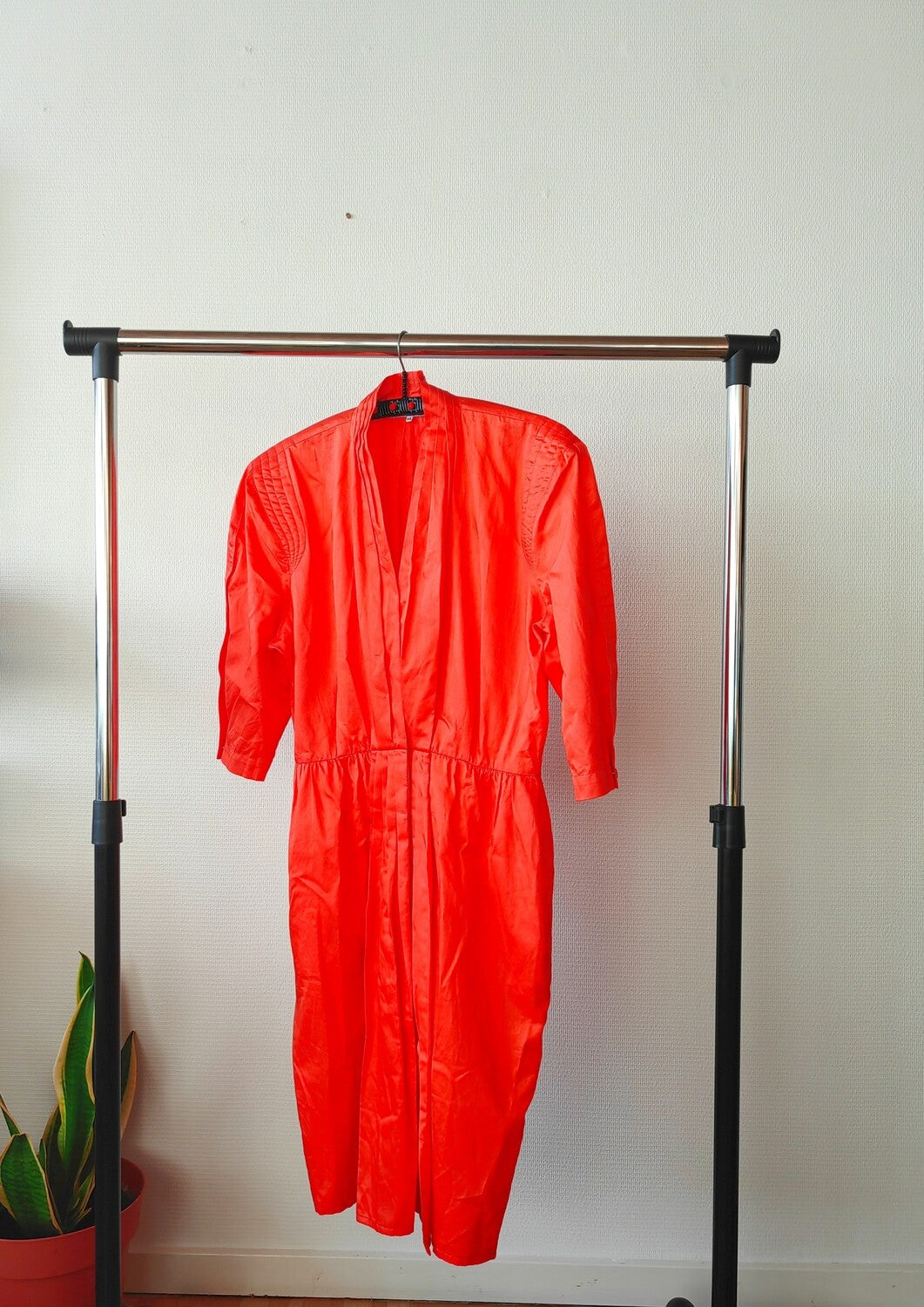 Thierry Mugler orange/red dress M/L