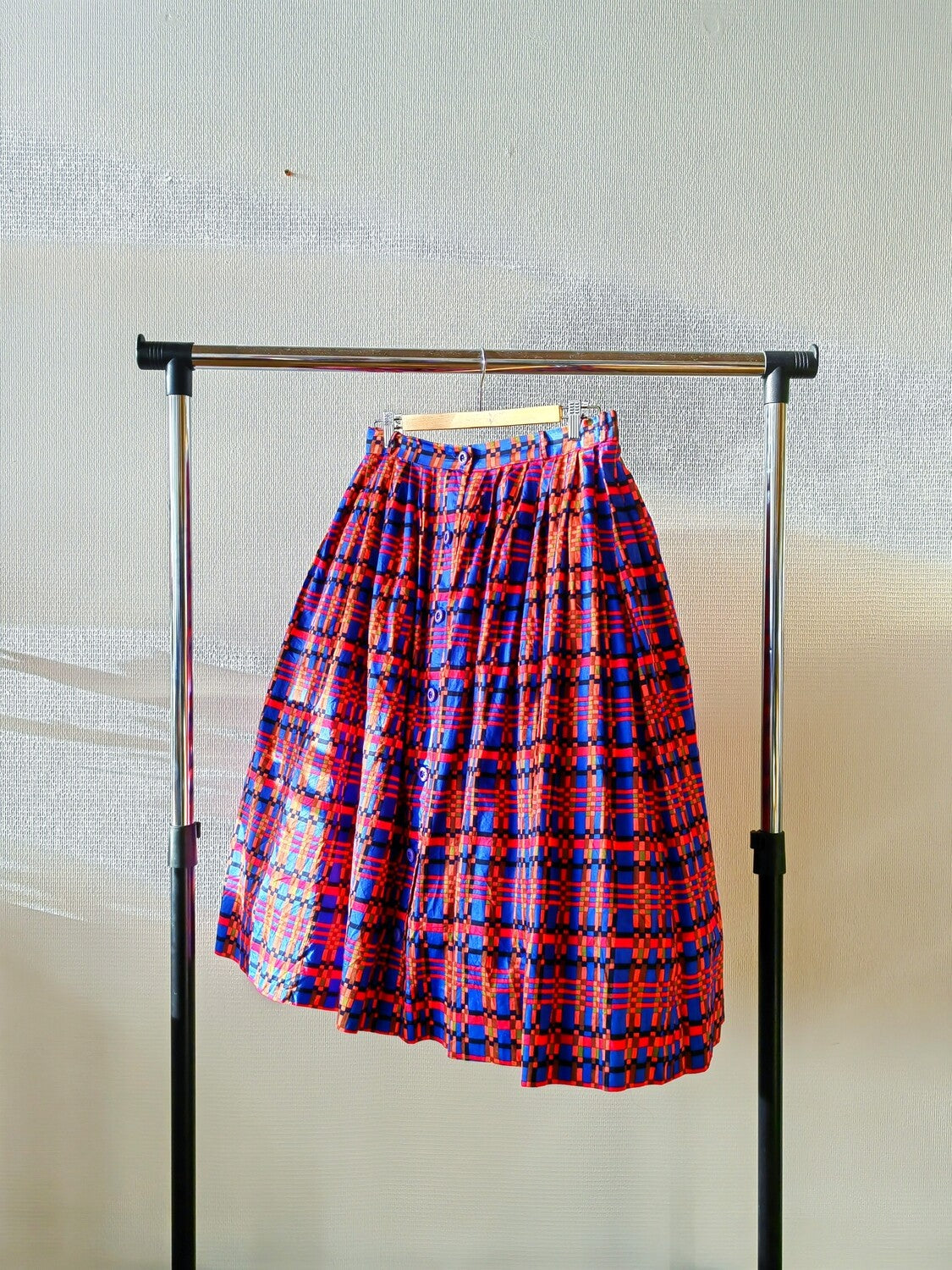 Colorful blue skirt M/L