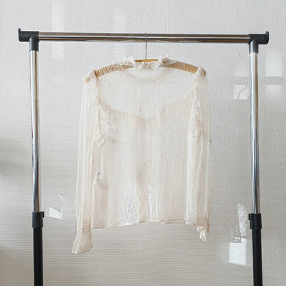 White lace blouse Sofie Schnoor S/M