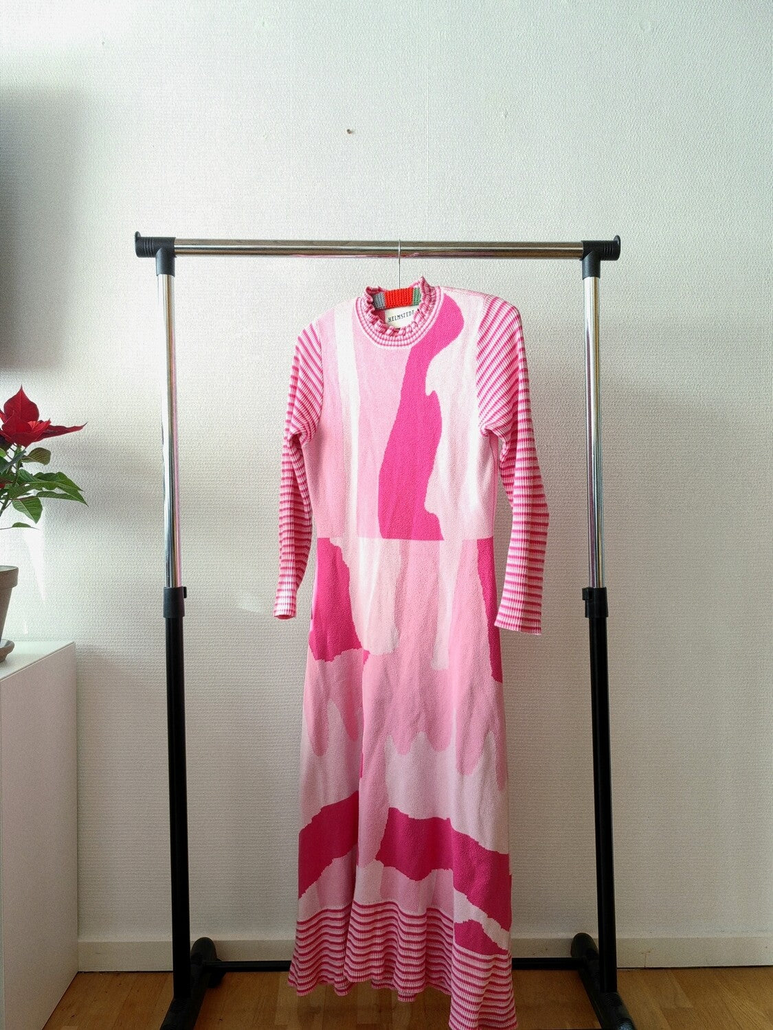 Helmstedt pink knit dress S/M