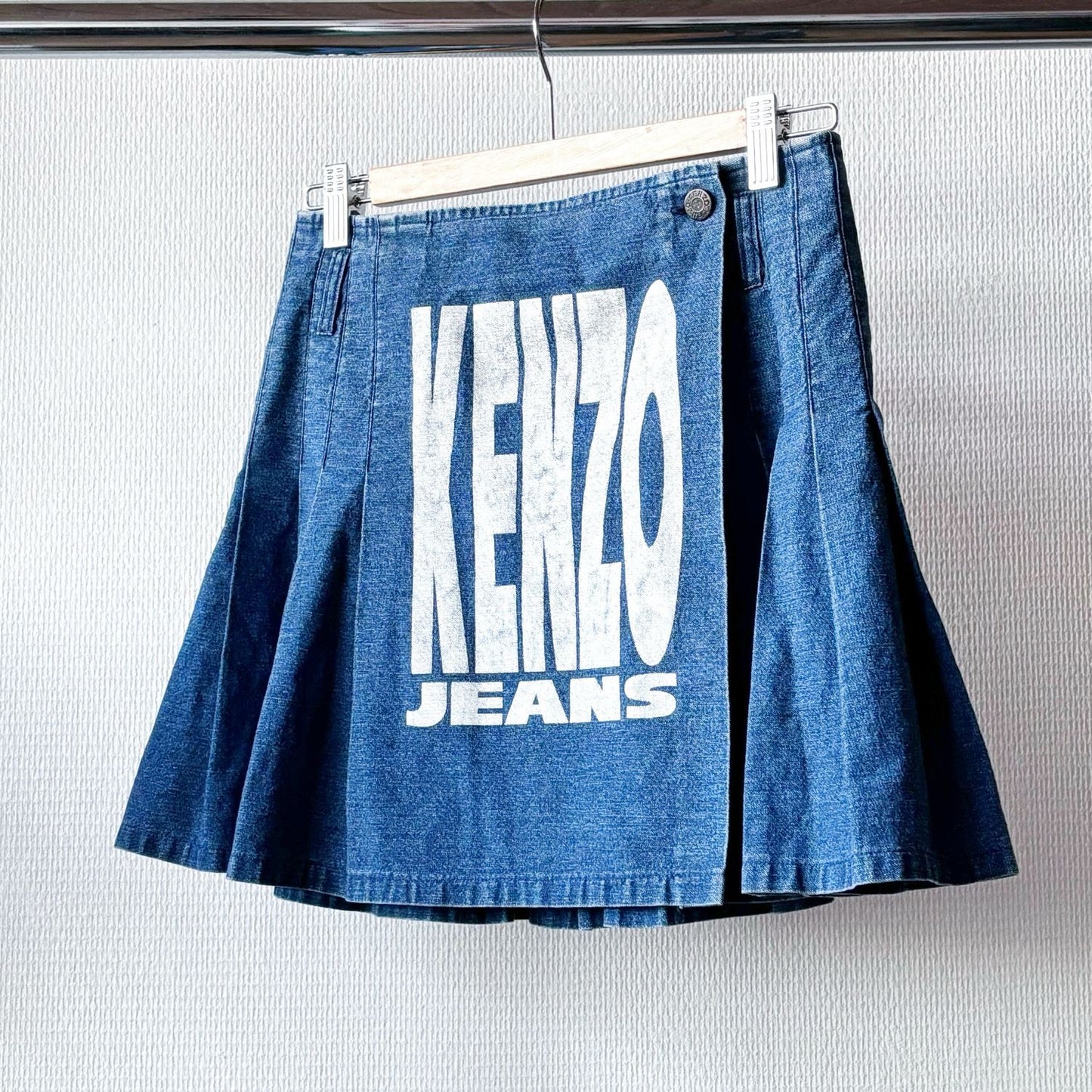 Kenzo Pleated Mini Skirt