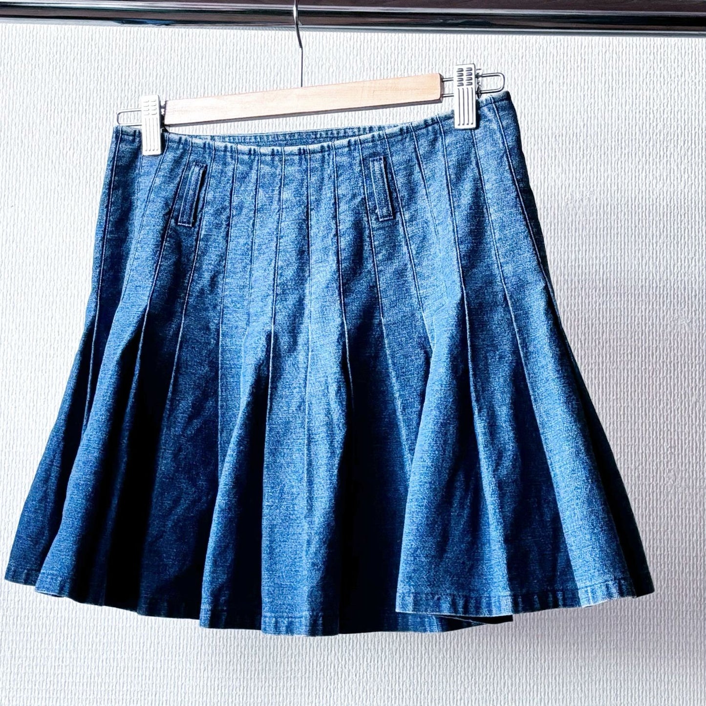 Kenzo Pleated Mini Skirt