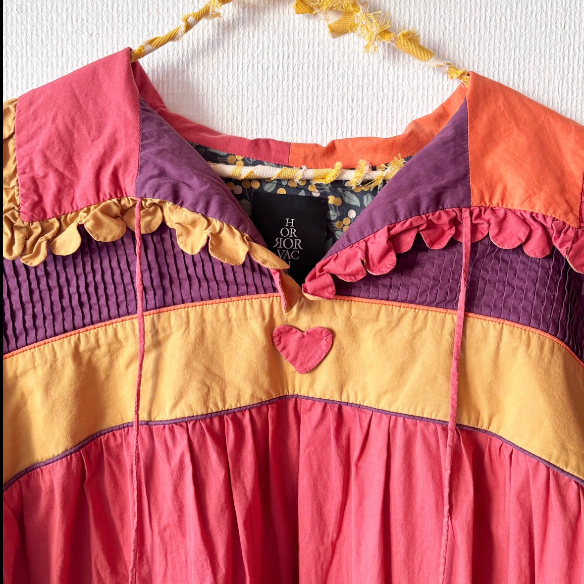 Horror Vacui Patchwork Heart Blouse M/L