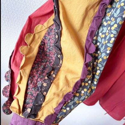 Horror Vacui Patchwork Heart Blouse M/L