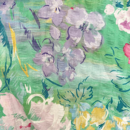 Watercolor Floral Robe L