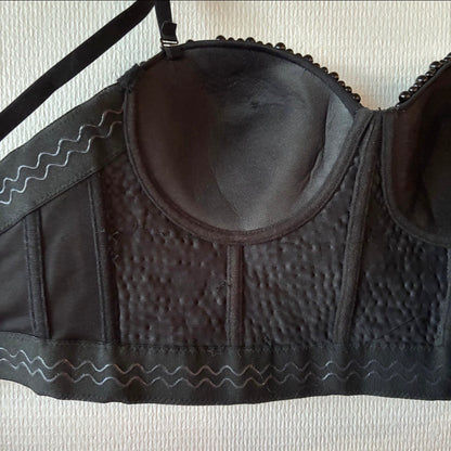 Y2K Beaded Corset Top M