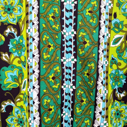 Retro Boho Folk Print Maxi Dress
