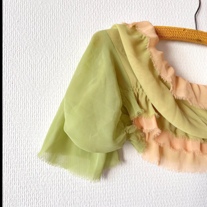 Y2K Light Green Summer Set M