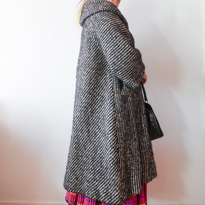 Vintage Lilli Ann Paris Wool Swing Coat