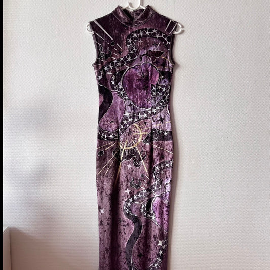 Chinese velvet Qipao S/M