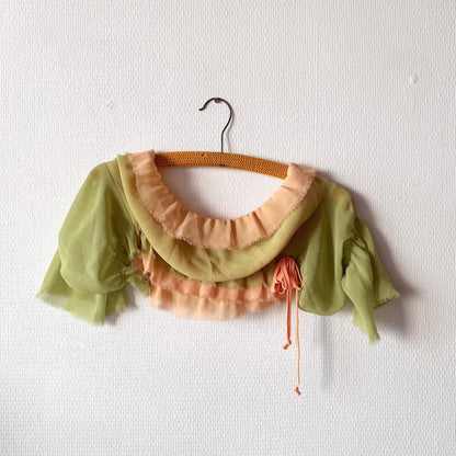 Y2K Light Green Summer Set M