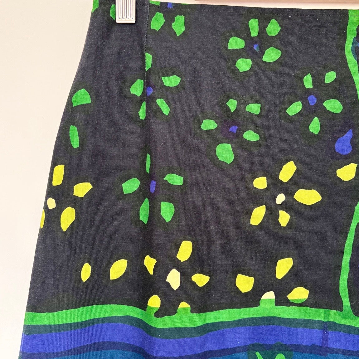 Vintage Handmade Cotton Maxi Skirt