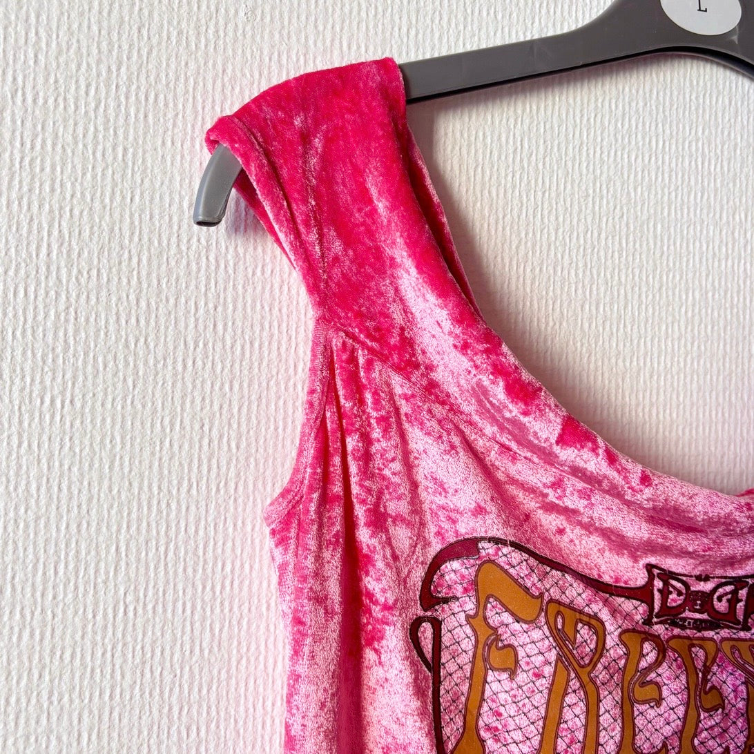 Vintage Dolce & Gabbana Velvet Top L