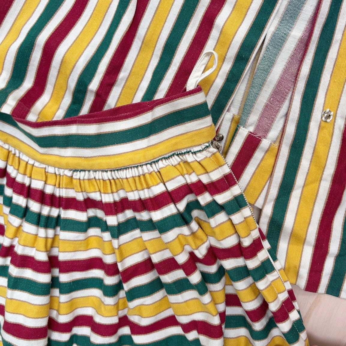 Handmade Striped Three-Piece Set XXS