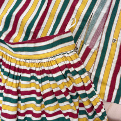 Handmade Striped Three-Piece Set XXS