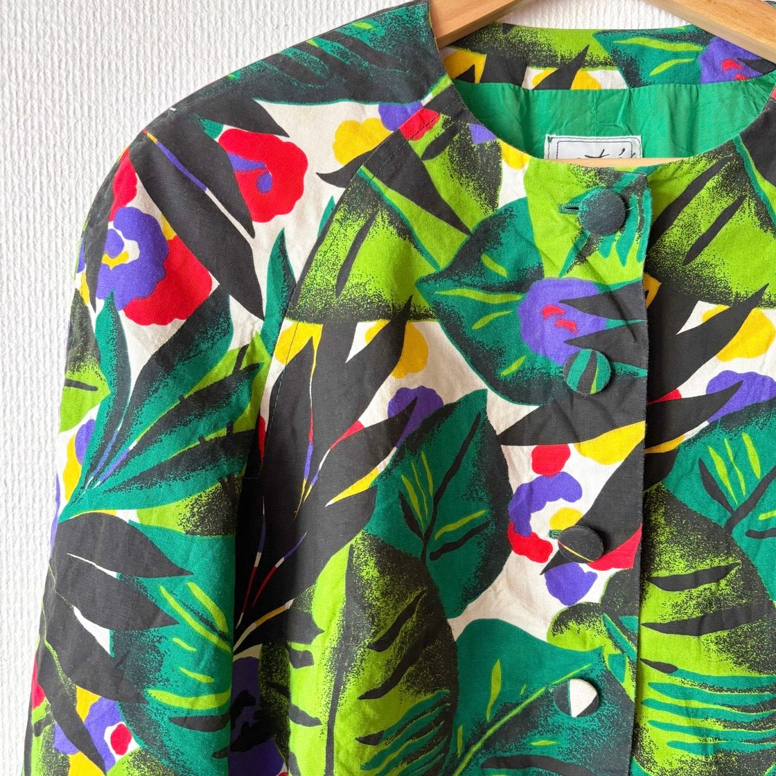 Vintage Tropical Two-Piece Set