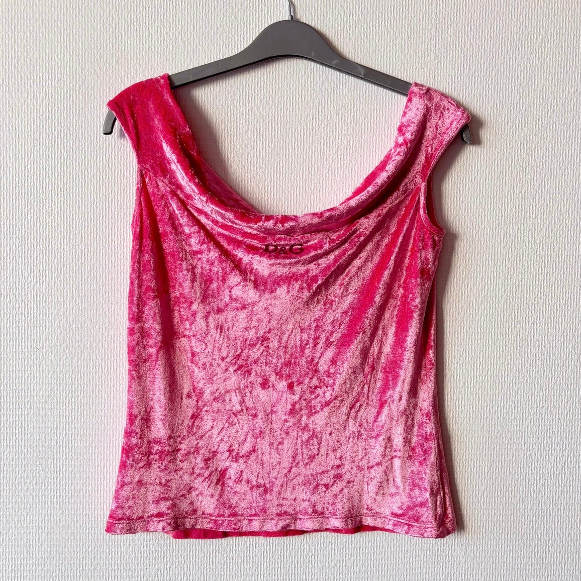 Vintage Dolce & Gabbana Velvet Top L